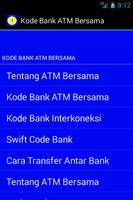 Kode Bank ATM Bersama plakat