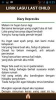 Kumpulan Lirik Lagu Last Child screenshot 1