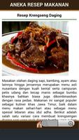 Aneka Resep Makanan capture d'écran 1