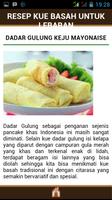 Resep Kue Basah Untuk Lebaran capture d'écran 1