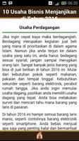 Usaha Bisnis Menjanjikan 스크린샷 2