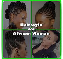 Coiffure femmes africaines Affiche