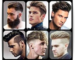 Hair Style dla mężczyzn plakat