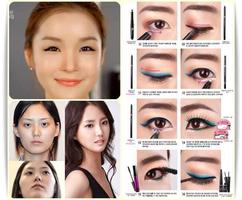 Maquillage coréen facile Affiche