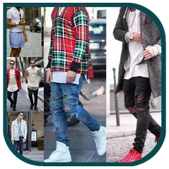 Street fashion swag homens