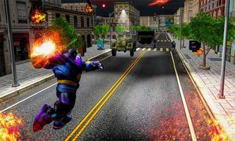 Super Monster Thanos Battle - Trò chơi chiến đấu ảnh chụp màn hình 2