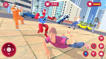 Amazing Spider Super Hero Rope Rescue Mission постер