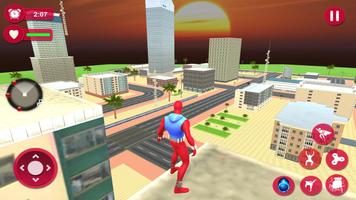 Amazing Spider Super Hero Rope Rescue Mission скриншот 2