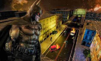 Ultimate Flying Bat Hero City Mission de sauvetage capture d'écran 1