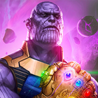 Icona Gioco di combattimento di supereroi di Thanos