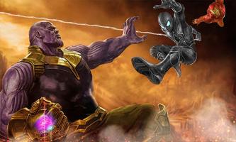 Jogo de luta de super-herói monstro vs thanos vin imagem de tela 1