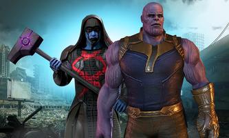 Super Heroes VS Villain Ring Fighting Arena Pro ảnh chụp màn hình 1