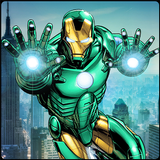 Super Iron Real Hero Fliegende Rettungs Mission Zeichen