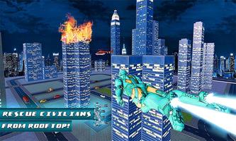 Super Iron Real Hero Fliegende Rettungs Mission Screenshot 2