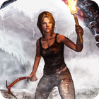 Superhero Lara Fighting - Survival Craft Mission icon