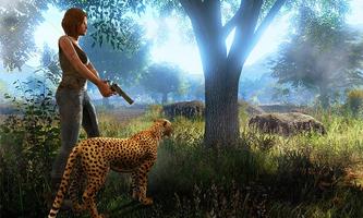 Superhero Lara Fighting - Survival Craft Mission poster