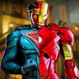 Iron Hero Transformation - Rettungsaktion 3D Zeichen