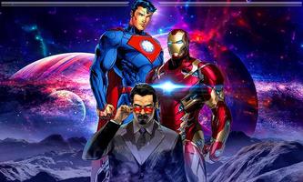 Iron Hero Transformation - Rettungsaktion 3D Plakat