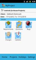 MyProject স্ক্রিনশট 1