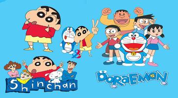 Shinchan and doraemon games پوسٹر