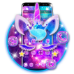 Shiny Galaxy Cute Unicorn Theme