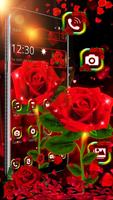 Shiny Red Rose Theme ภาพหน้าจอ 2