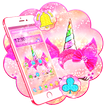 Shiny Pink Unicorn Theme