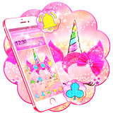 Shiny Pink Unicorn Theme icon