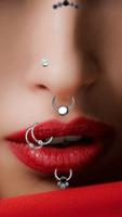 Piercings Photo Editor captura de pantalla 3