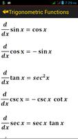 Calculus Formulas capture d'écran 3