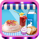 Cream Cake Maker Kids:Juice Smoothie Cookie Pizza 아이콘