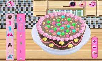 Cream Cake Maker:Juice,Bakery Pizza-Kids Designer पोस्टर