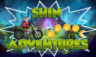 Shin Motorcycle adventures Affiche