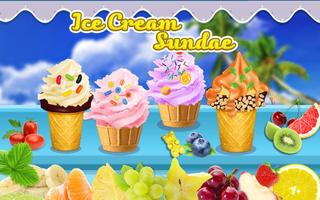 Summer Ice Cream Sundae Maker โปสเตอร์