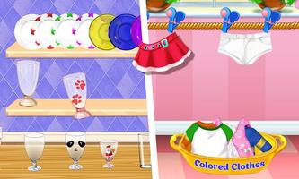 Little Baby Helper - Fun Game captura de pantalla 1