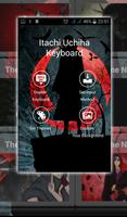 Uchiha Itachi Sharingan Keyboard Theme Affiche