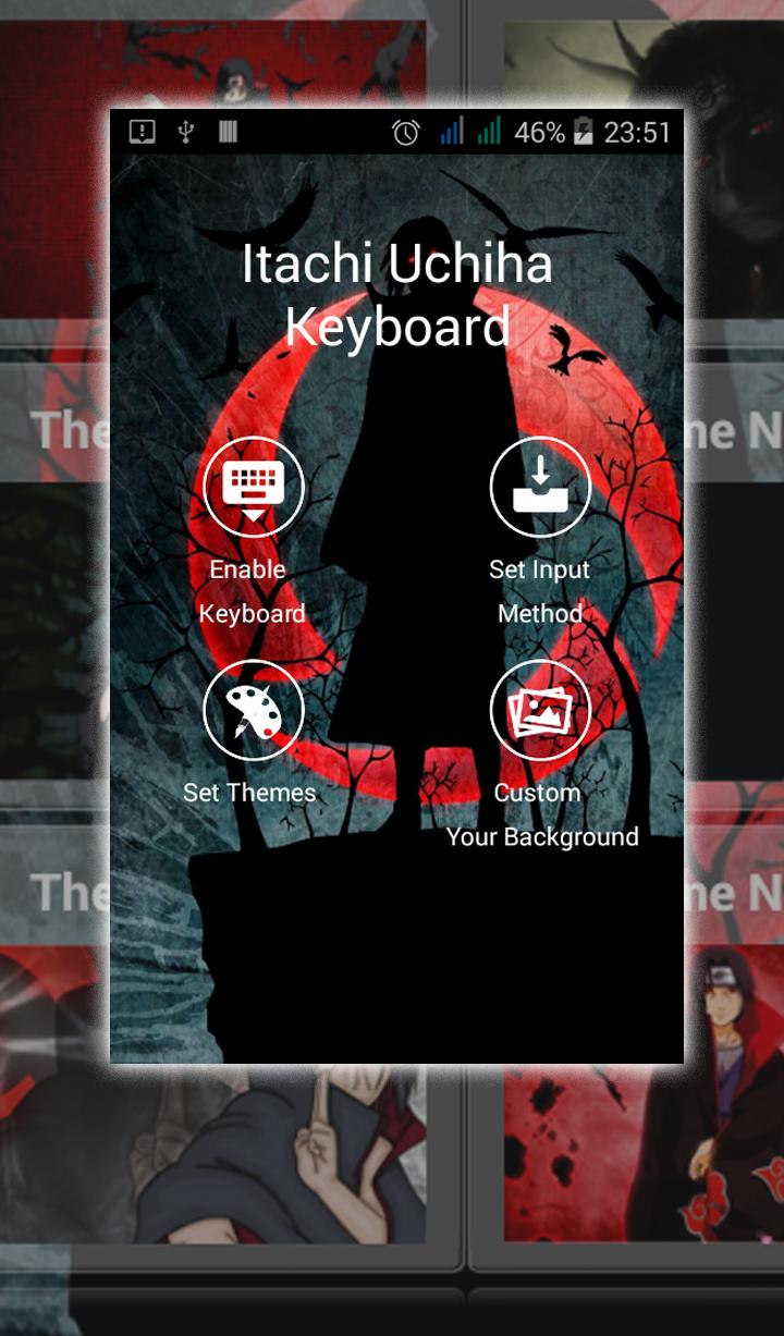 Uchiha Itachi Sharingan Keyboard Theme For Android Apk Download - mangekyou sharingan custom sharingan eye id roblox