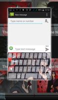 Uchiha Itachi Sharingan Keyboard Theme स्क्रीनशॉट 3