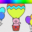 Balloons Coloring