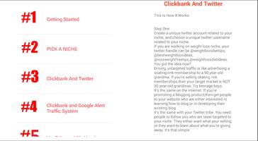 Clickbank for newbies syot layar 1