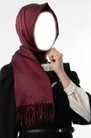 Hijab Fashion Photo Montage ภาพหน้าจอ 1