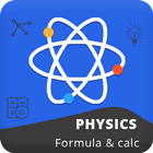 Physics formula and calculator icon