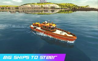 Ship Games : Passenger Sea Transport Simulator 3D capture d'écran 3