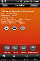 Shirasoni Japanese Restaurant capture d'écran 2
