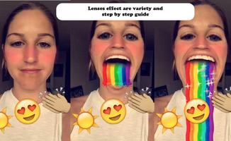 2 Schermata Guide Lenses for Snapchat
