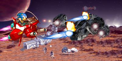 Super Sonic Plane Planet Mars capture d'écran 2
