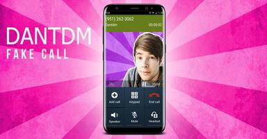 Fake Call From Dantdm Affiche