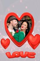 Valentine Day Love Photo Frame imagem de tela 1