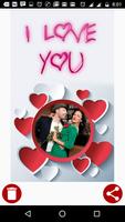 برنامه‌نما Valentine Day Love Photo Frame عکس از صفحه