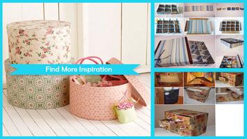 Useful DIY Storage Bins Tutorial โปสเตอร์